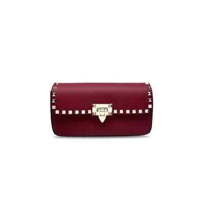 VALENTINO GARAVANI ROCKSTUD SHOULDER BAG  (24*12*6cm)